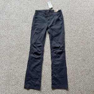 NWT Prana Halle Pant Coal Gray 8 TALL